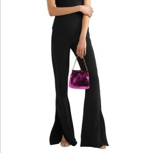 Cushnie et Och Black Split Pants - size 2
